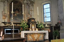 Швейцарія. Вікарій Київської Митрополії єпископ Макарівський Іларій звершив Божественну літургію в церкві святого Антонія м. Лугано