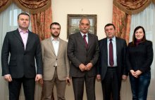 Зустріч Генерального директора Любомира Михайлини з Віце-губернатором Іонійських островів, Губернатором Корфу паном Христосом Скуртісом