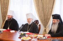 КИЇВ. Блаженніший Митрополит Київський і всієї України Володимир прийняв делегацію Румунської Церкви