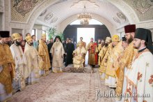 КИЇВ. Блаженніший Митрополит Володимир звершив Божественну літургію у Спасо-Преображенському храмі на Теремках