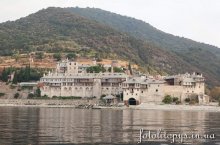 Знімальна група Київської Митрополії перебувала у монастирі Ксенофонт на Святій горі Афон