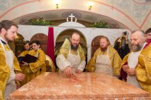 КИЇВ. У Звіринецькому монастирі освячено храм в ім’я святителя Іоасафа Бєлгородського та священномученика Іоасафа (Жевахова)