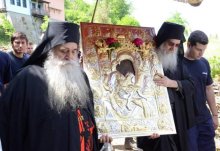 На Святой Горе торжественно отметили праздник иконы Божией Матери «Аксион Эстин» («Достойно есть»)