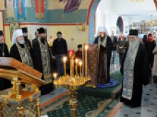 Члены делегации Русской Православной Церкви совершили чтение Великого покаянного канона в Екатерининском храме в Риме